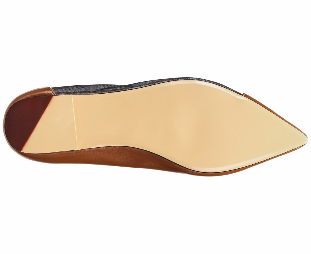 Linda Flats - Brown