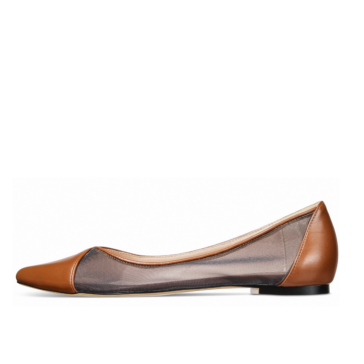 Linda Flats - Brown