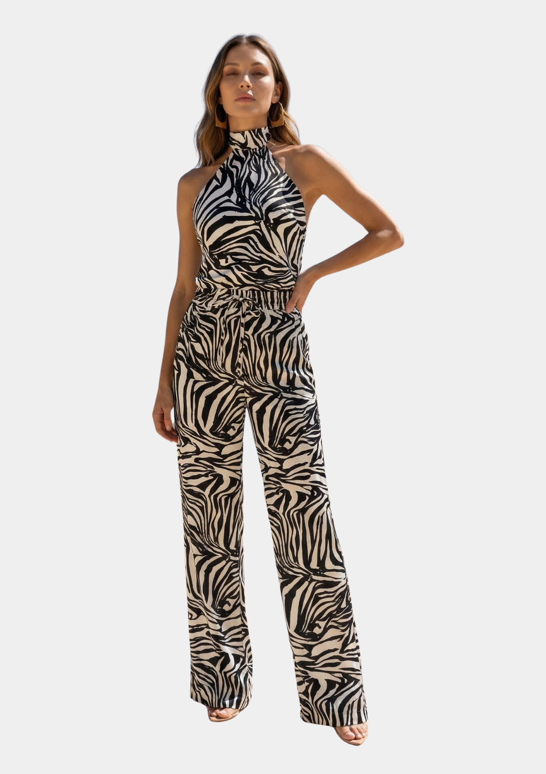 Somedays Drawstring Pants - Zebra Print