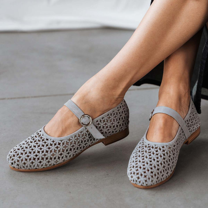 The Modern-Day Mary Jane - Perforated Bluebell