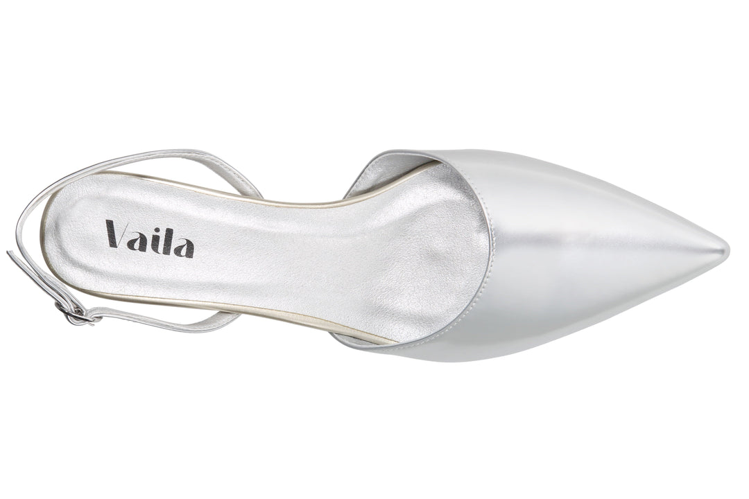 Mia Slingback - Metallic