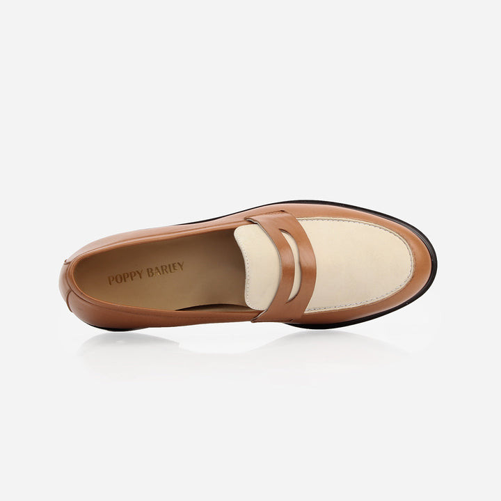 The Milan Loafer - Brandy And Creme