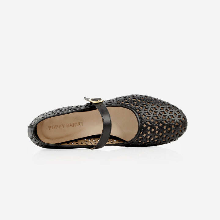 The Modern-Day Mary Jane - Perforated Black