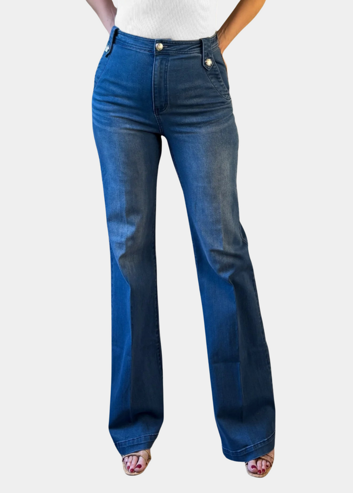 Marine Palazzo Jeans