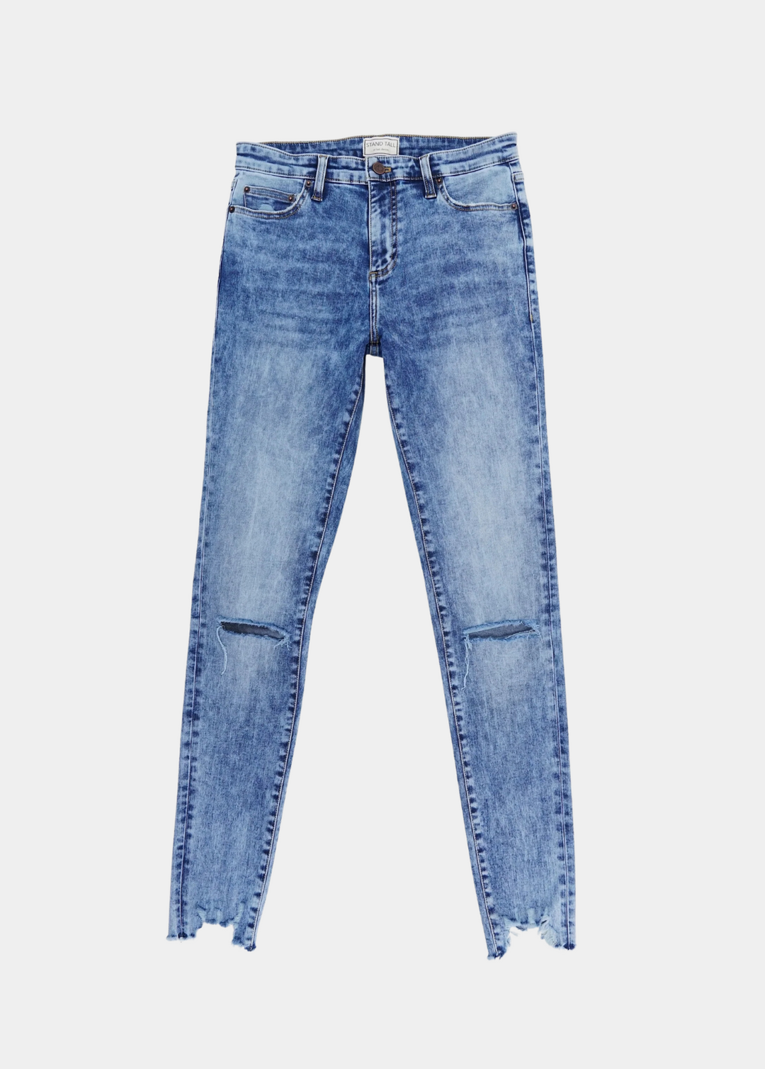 Signature Skinny - Blue Acid Wash