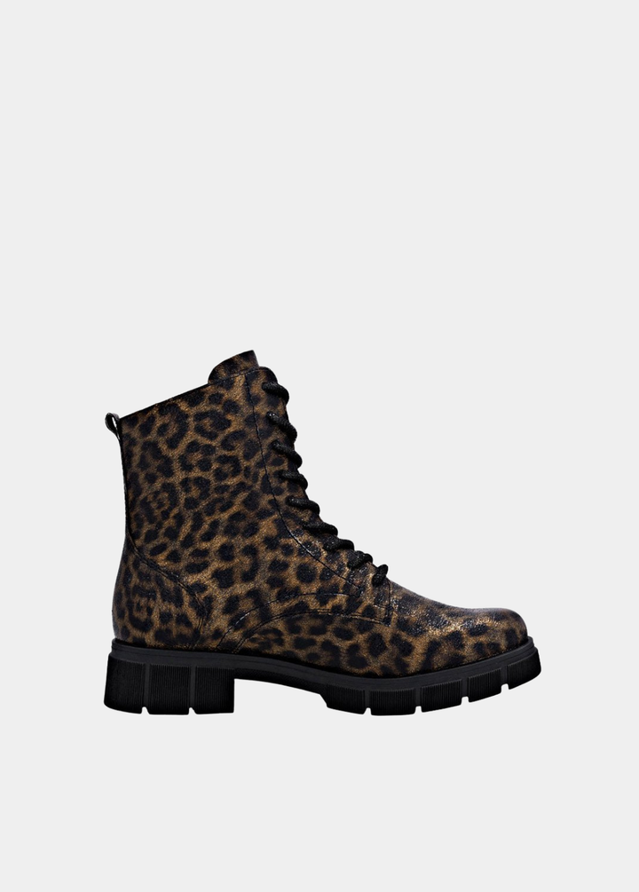 Remonte Stylish Leopard Print Ankle Boots