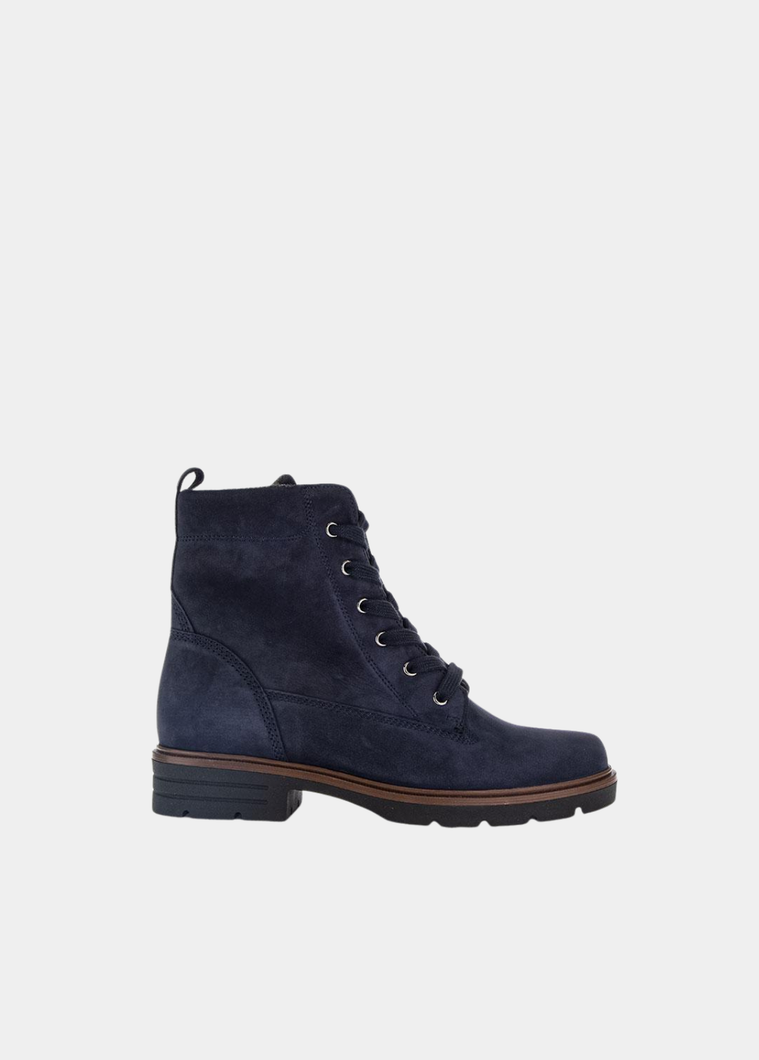 Gabor Versatile Nubuck Ankle Boots - Navy