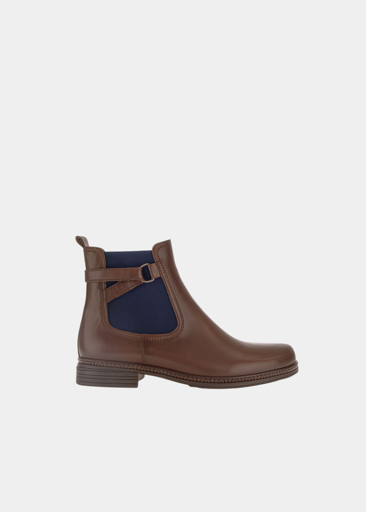 Gabor Premium Leather Ankle Boots - Brown