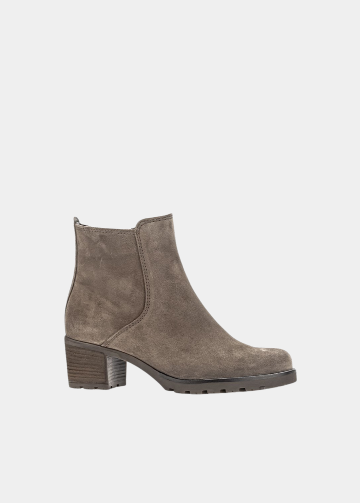 Gabor Suede Ankle Boots -  Classic Taupe