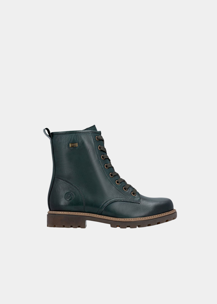 Remonte Fashionable Combat Boots - Green