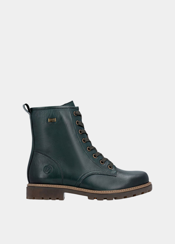 Remonte Fashionable Combat Boots - Green