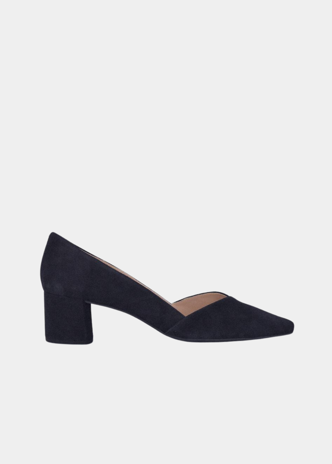 Hogl Premium Ocean Sweetheart Block Heels - Navy