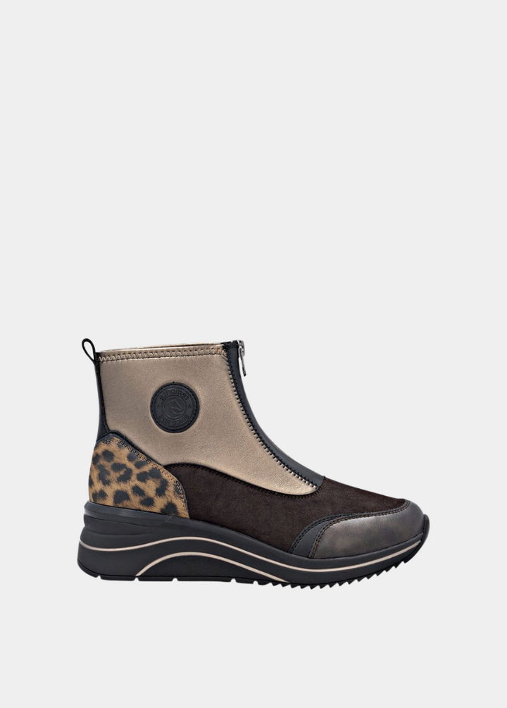 Remonte Bold and Stylish High Top Ankle Booties