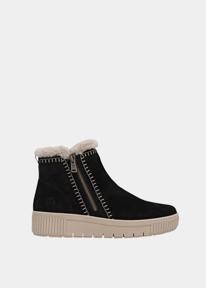 Remonte Cozy Winter Boots - Black