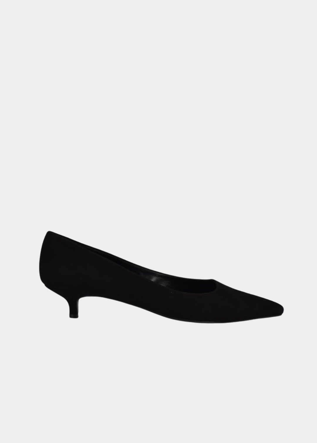 Dansi Classic Suede Kitten Heels - Black