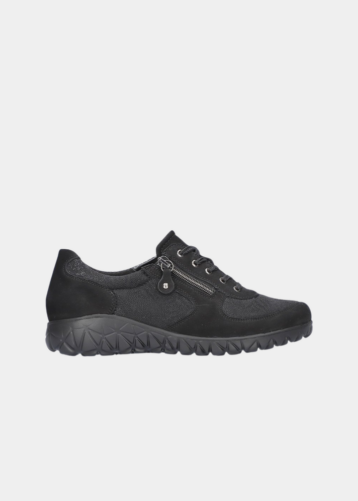Waldlaufer Stylish Sporty Combi Trainers - Navy