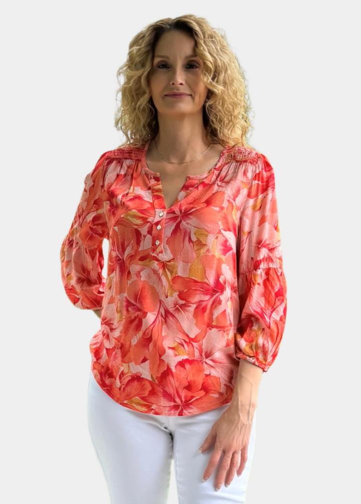 Alani Tall Floral Blouse