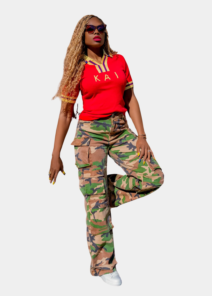 Tall Statement Camo Pants