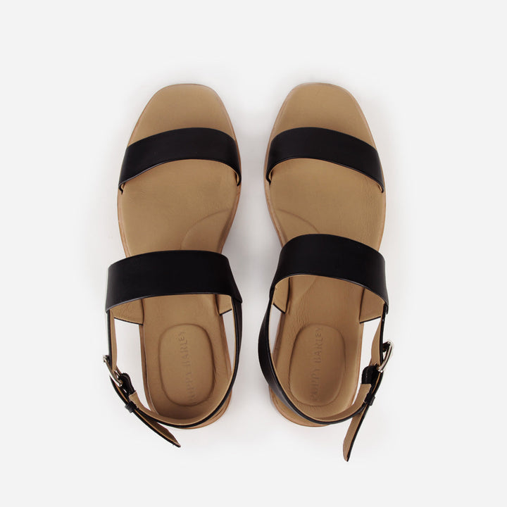 The Patio Sandal - Black