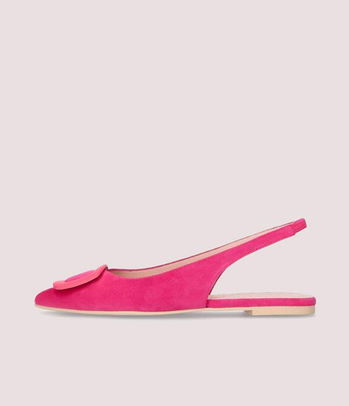 Pretty Ballerinas Deluxe Pink Slingbacks
