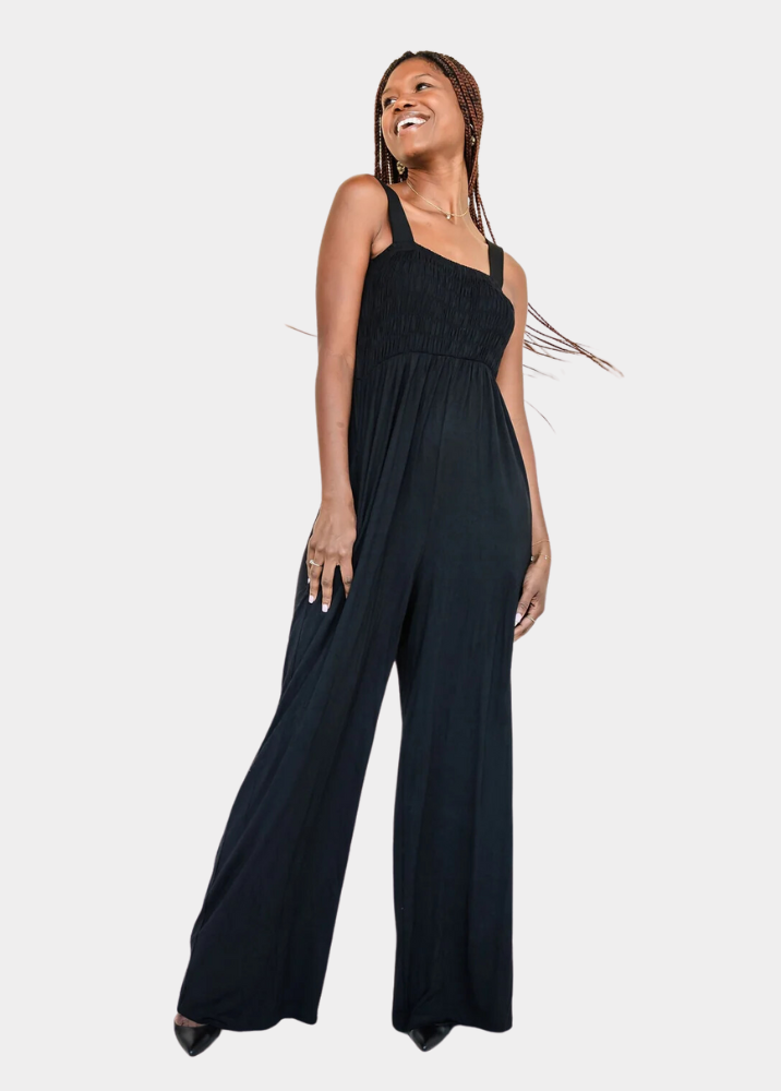 Tall Mallory Smocked Jumpsuit