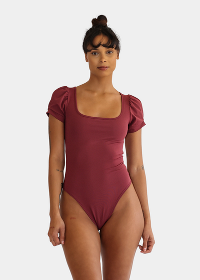 The Helen Puff Sleeve Bodysuit