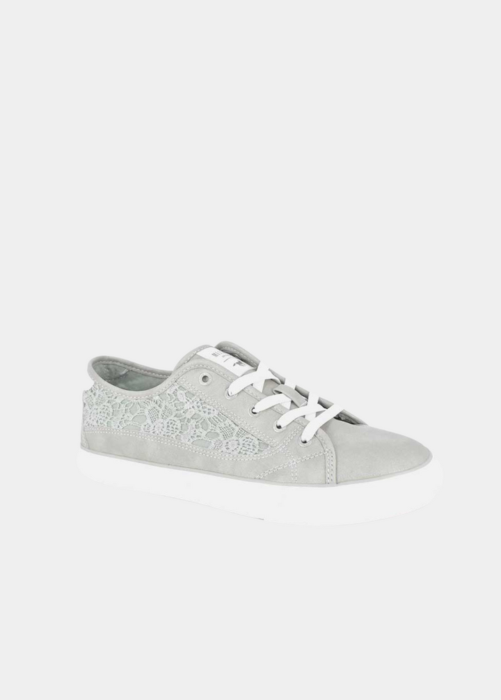 Mustang Fashionable Mint Green Lace Sneaker