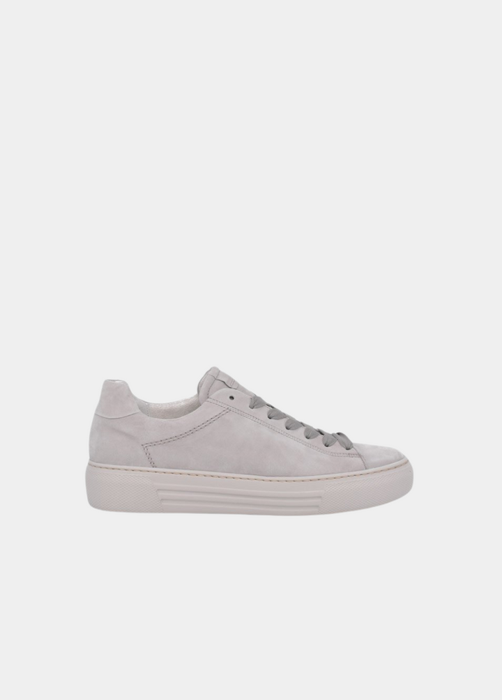 Gabor Trendy Grey Suede Trainers
