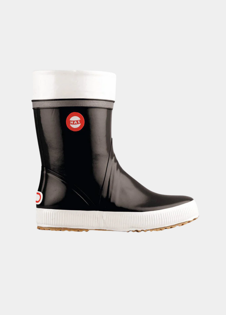 Stylish HAI Black Rubber Boots