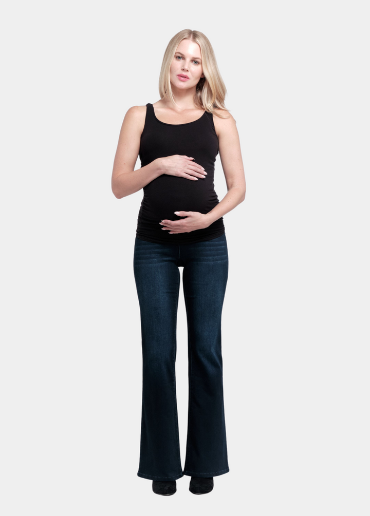 Maternity 33" Better Butter Slim Boot Jeans - Yanique