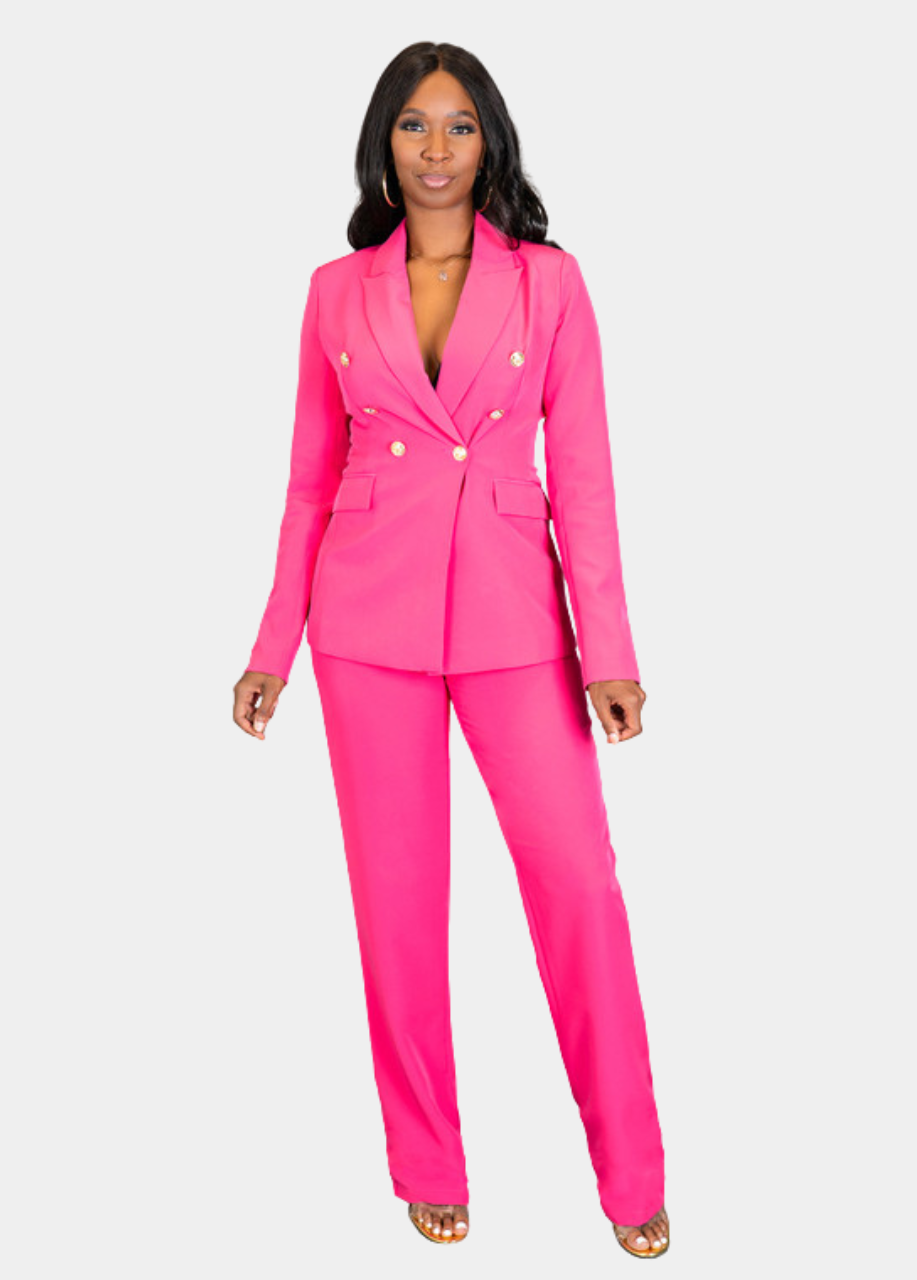 Executive Blazer - Pink