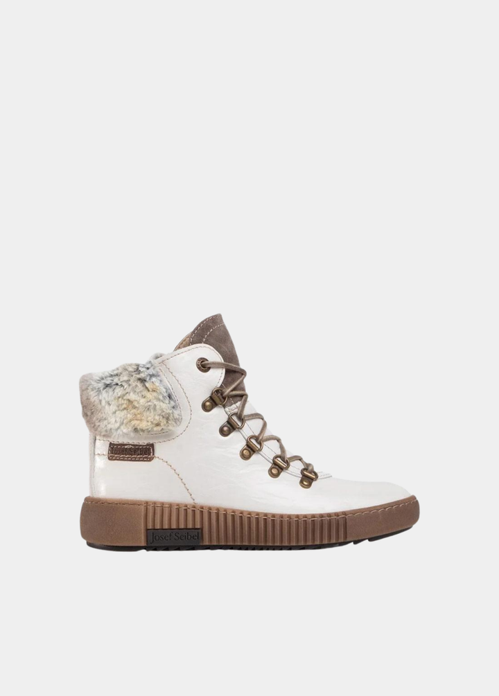 Josef Seibel Cozy Chunky Ankle Boots - White