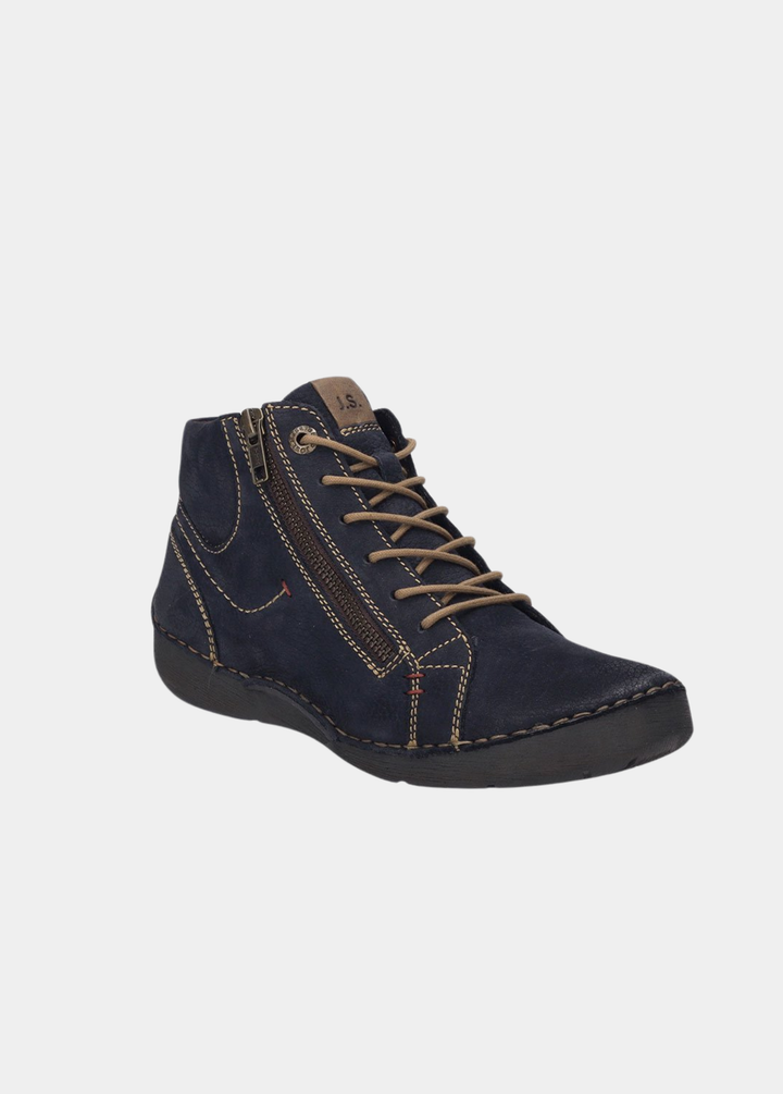 Josef Seibel Comfortable Ocean Blue Ankle Boots