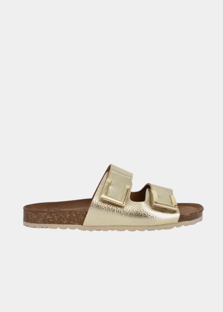 Emma Dressy Sandals - Metallic Gold