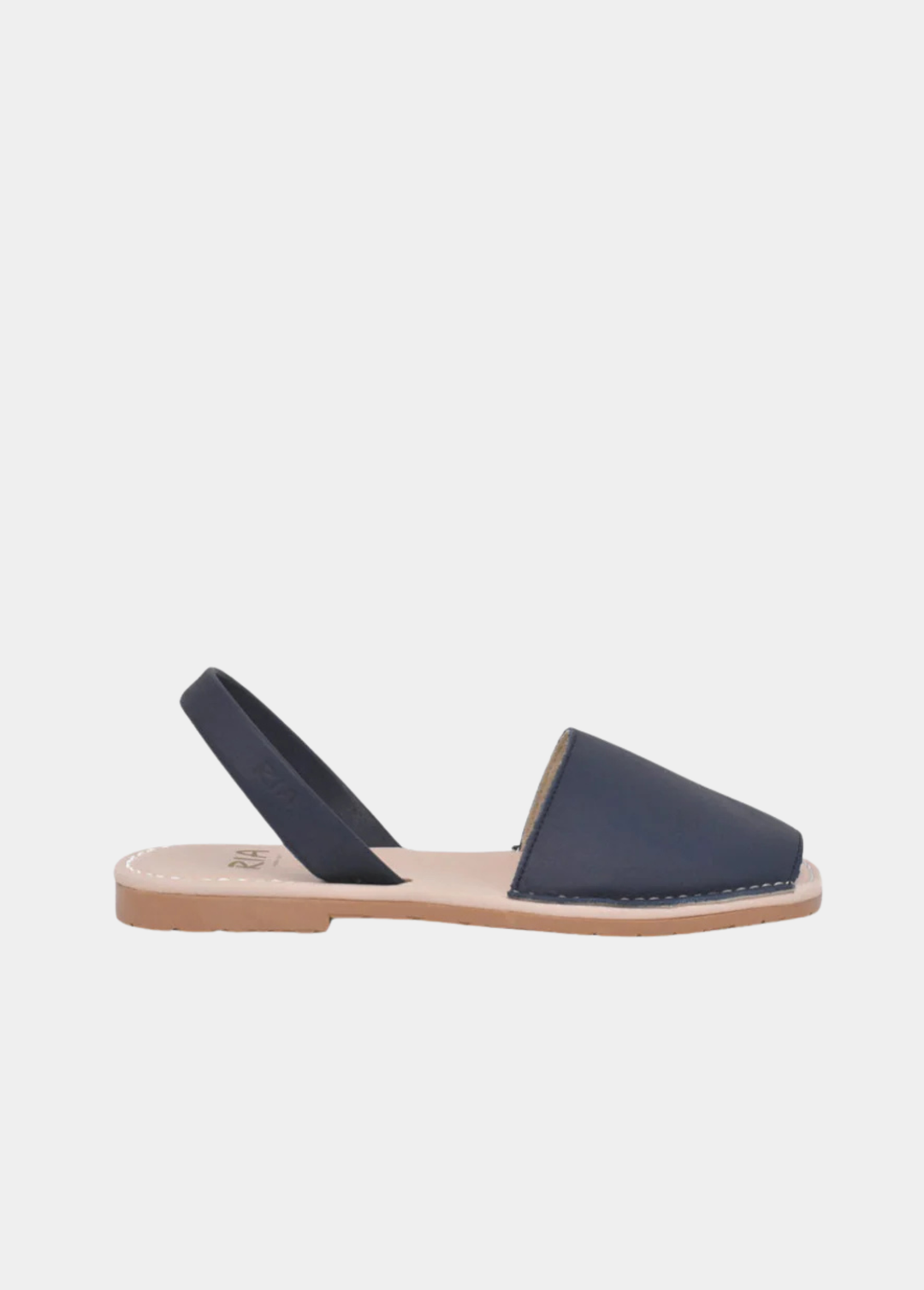 Ria Plush Abarca Sandals - Navy