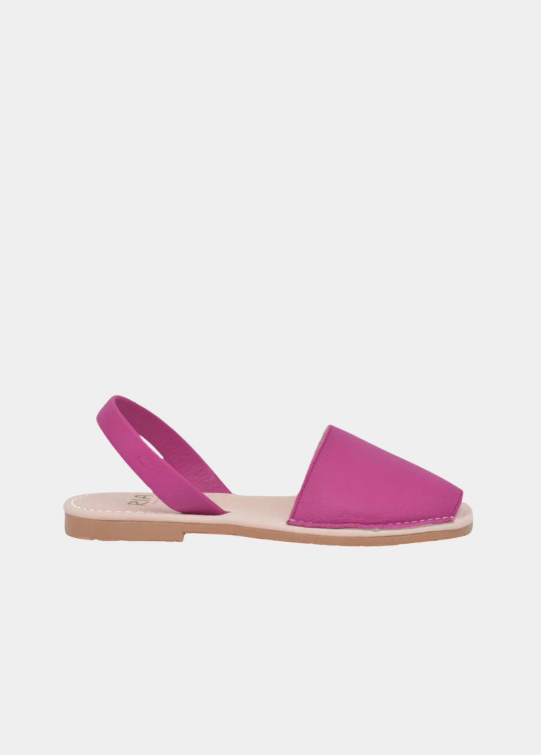 Ria Plush Abarca Sandals - Hot Pink