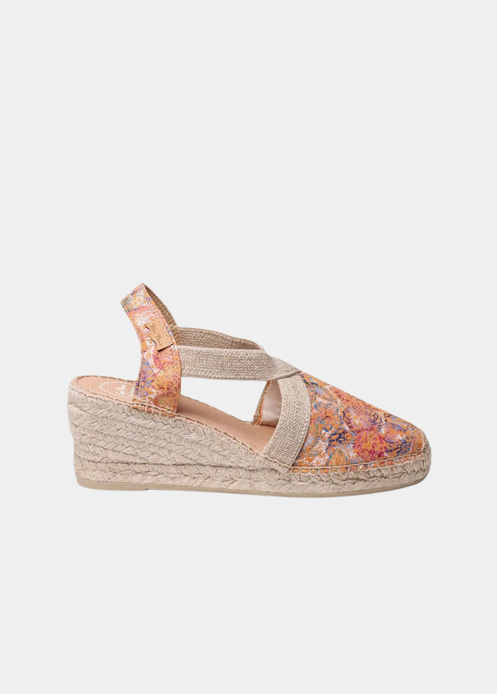 Toni Pons Stylish Espadrille Wedge -  Floral