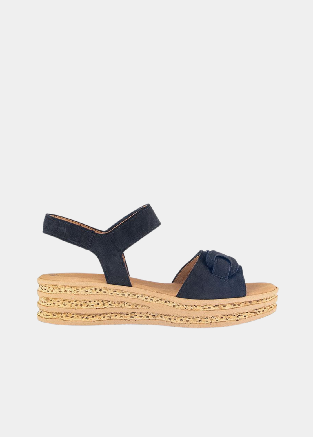 Gabor Pretty Wedge Sandals - Navy