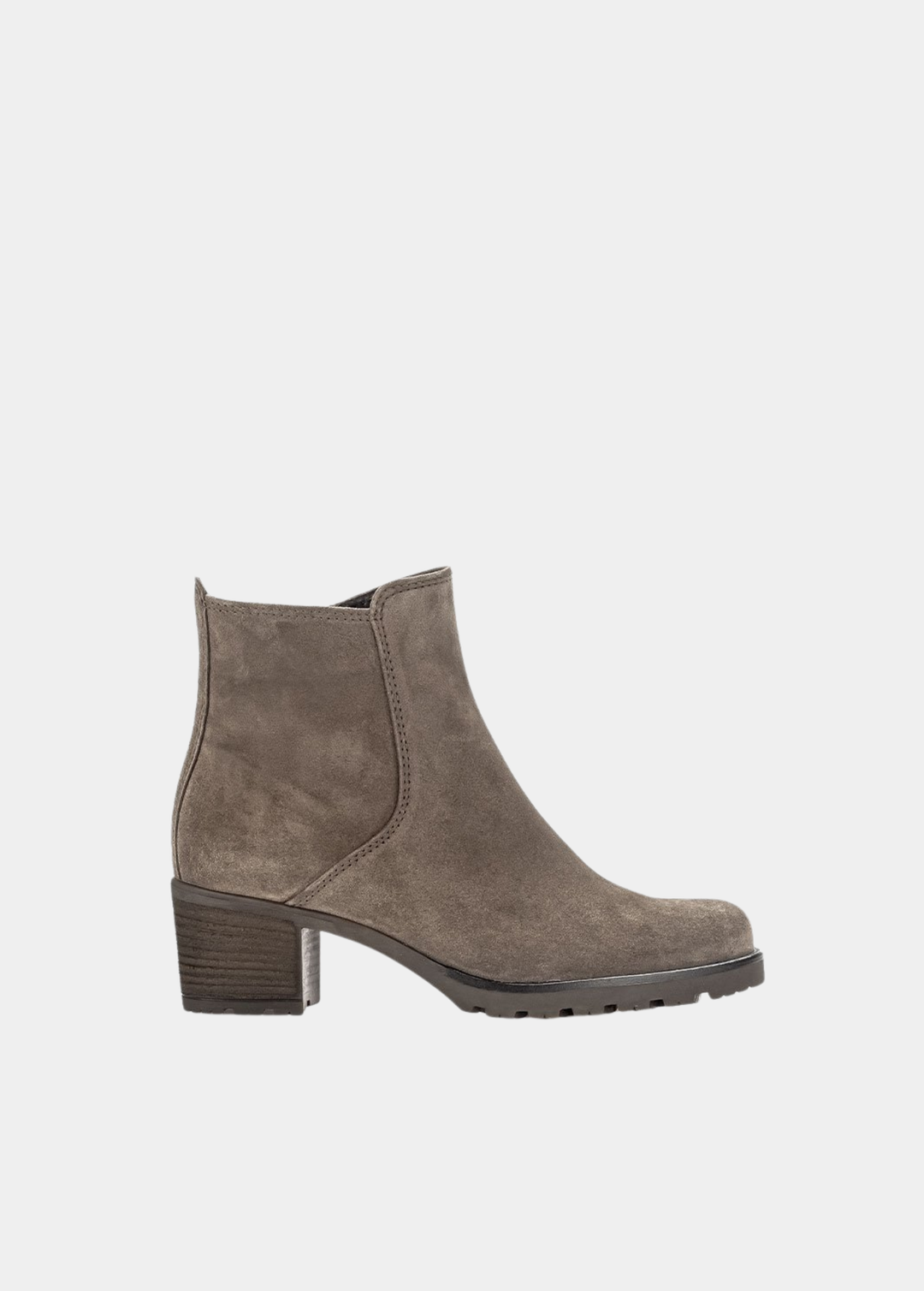 Gabor Classic Suede Ankle Boots - Taupe