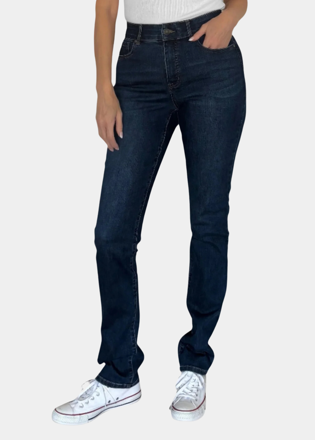 Sophia Curvy Straight Leg Jean - 36" Inseam