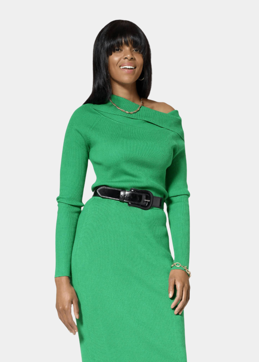 womens dress sweaters Women's Sweater Knitting Pattern 100% Polyester Womens Highline V-Neck Sweater Dress