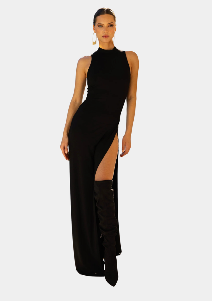 The Forever Fearless Maxi Dress - Black