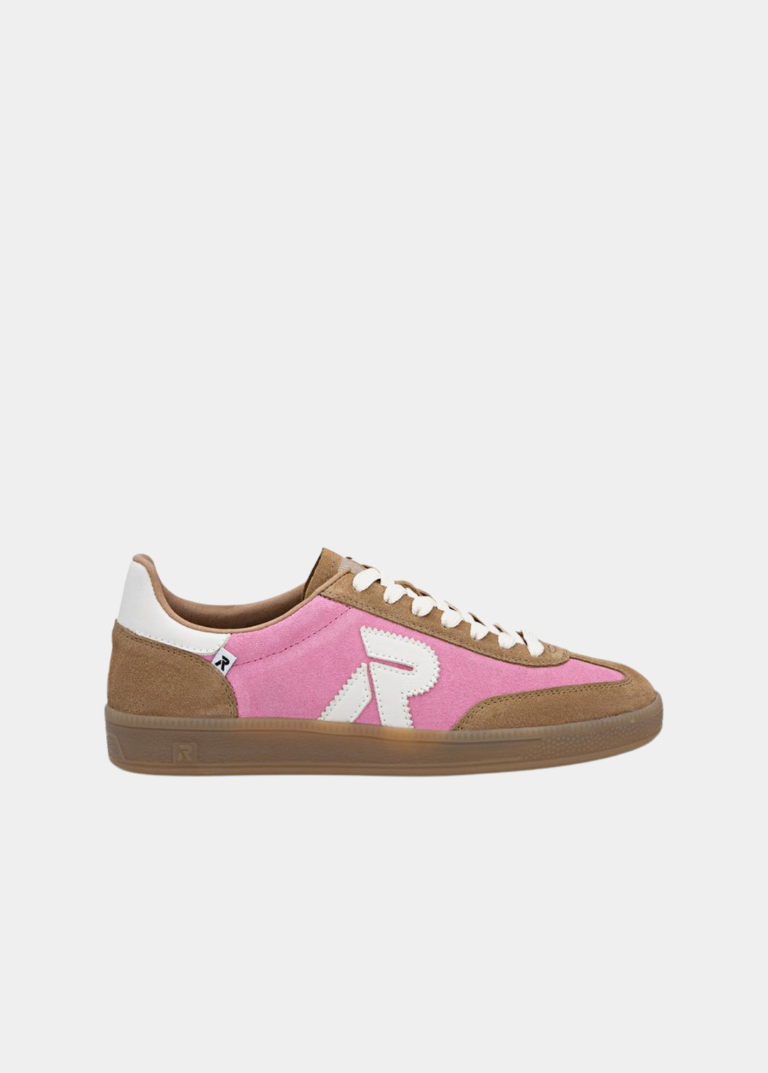 Rieker Trendy Casual Trainers - Pink/Tan