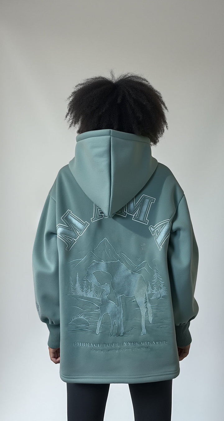 Raffe Mama Hoodie - Pastel Patience