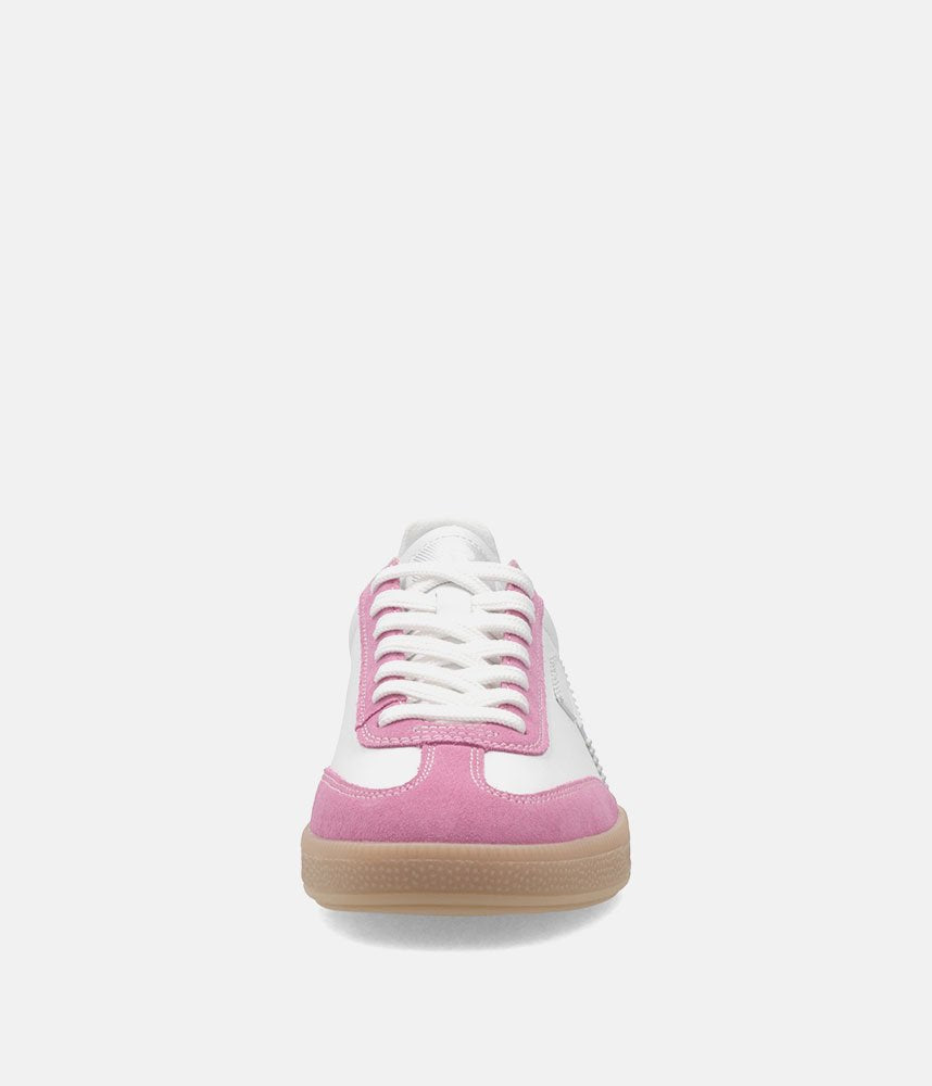 Rieker Gorgeous White/Pink Combi Trainers