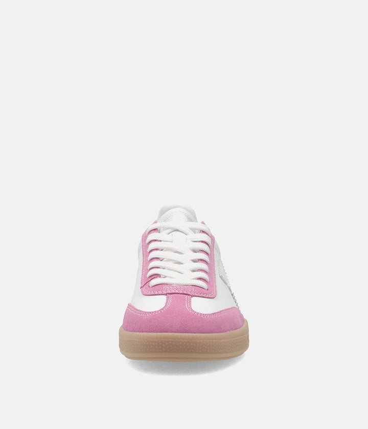 Rieker Gorgeous White/Pink Combi Trainers