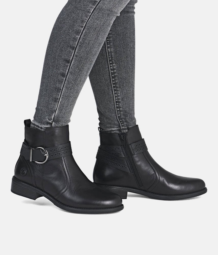 Remonte Versatile Ankle Boots - Black