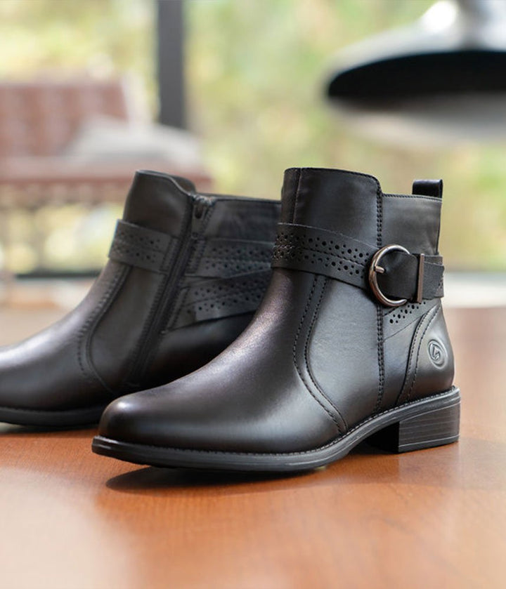 Remonte Versatile Ankle Boots - Black