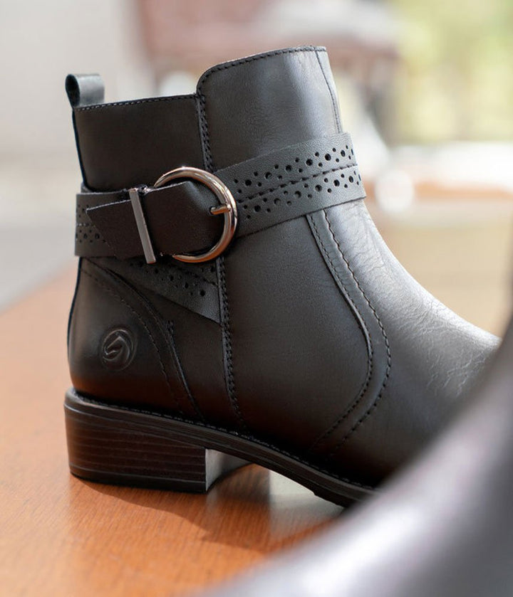 Remonte Versatile Ankle Boots - Black