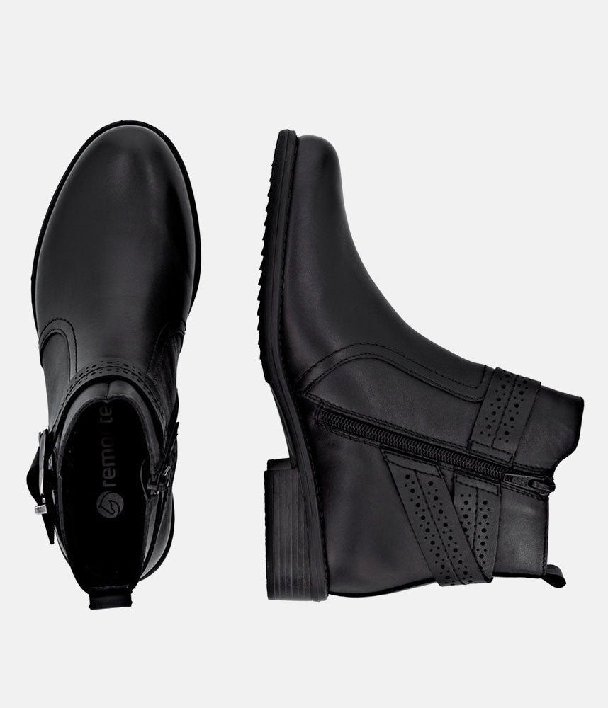 Remonte Versatile Ankle Boots - Black